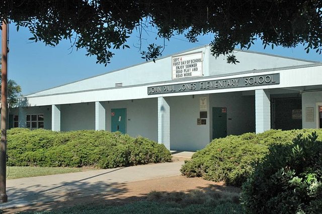 Changed to John Paul Jones Elementary