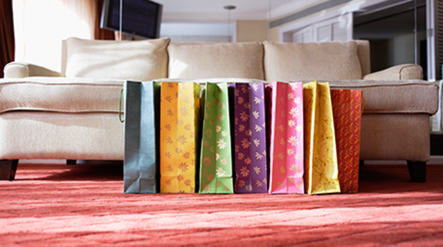 Shopping Then and Now