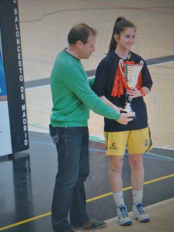 Campeona de Madrid de baloncesto