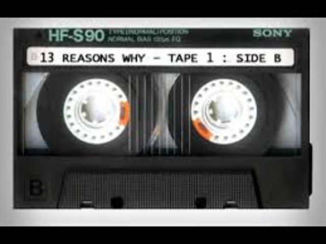 Clay Jensen Recieves a box in the mail