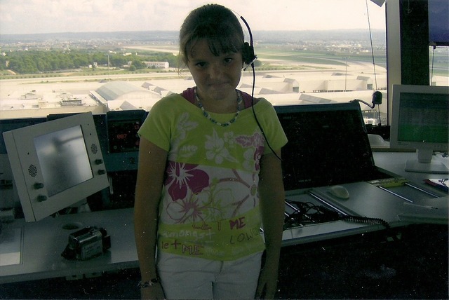 Mi primer viaje en avión.