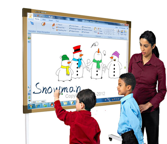 First fully mobile interactive whiteboard