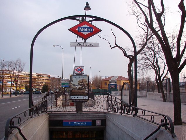 El metro llega a  Vicálvaro.