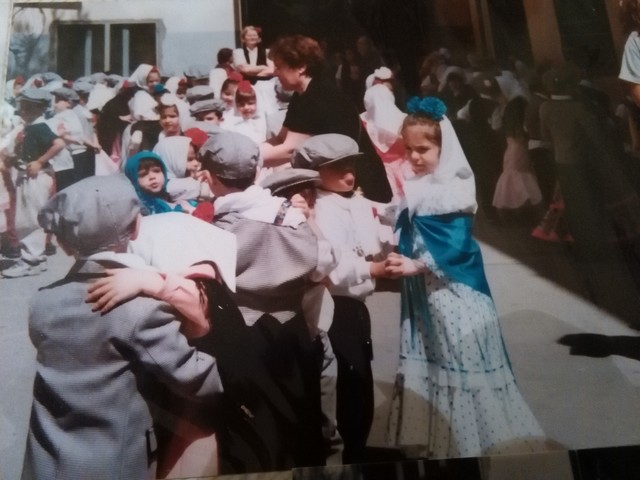 Bailé vestida de chulapa