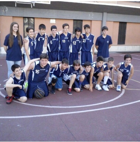 Entrenadora en mi colegio