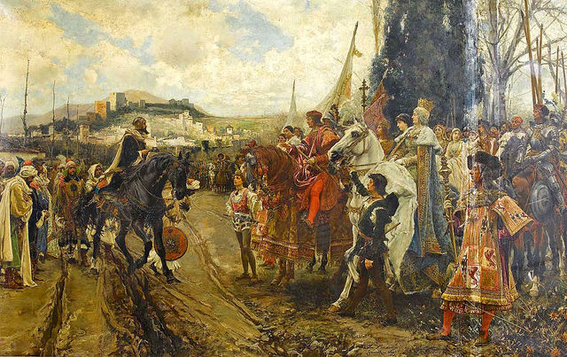 Ferdinand and Isabella end war with Muslims