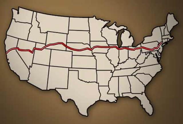 Transcontinetal Telephone Line