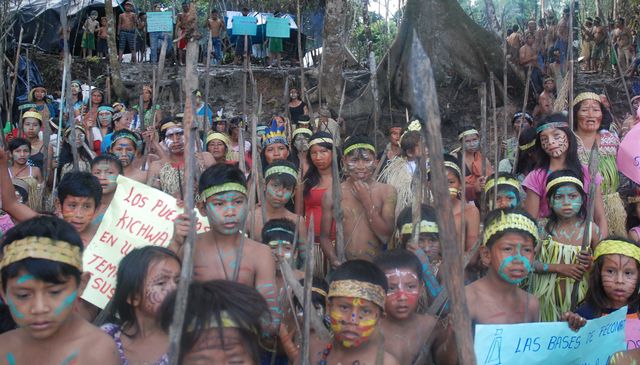 Paro y toma de pozos