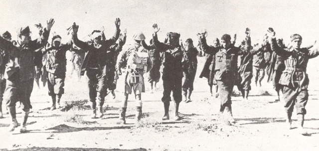Germans and Italians surrender