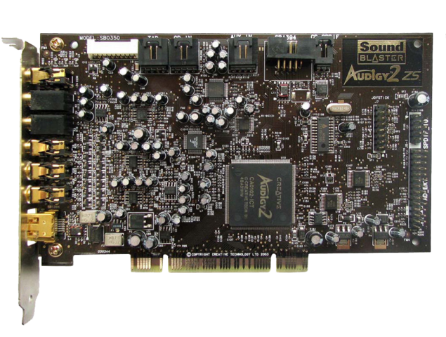 creacion de la trajeta de sonido