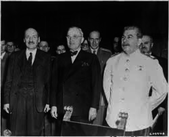 Big Three in Potsdam