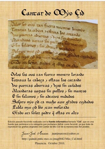 Cantar de Mío Cid