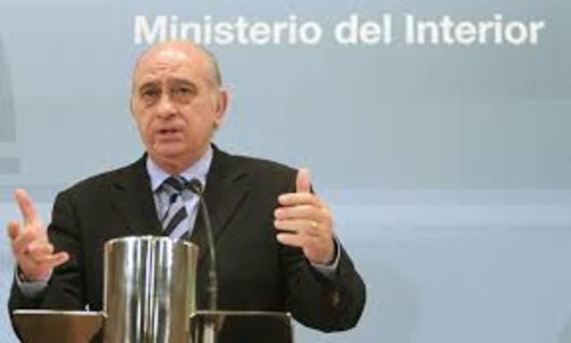 Declaraciones del ministro de Interior