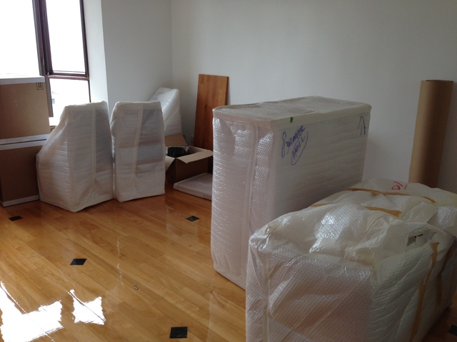 Déménagement à HK