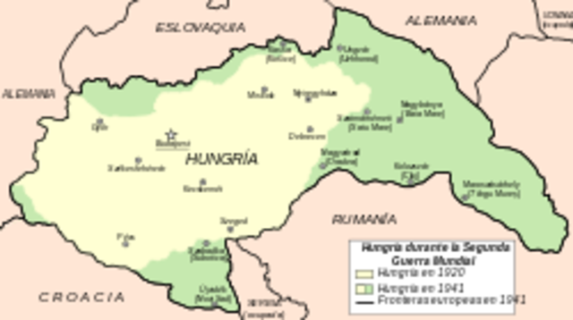 Separación del reino de Hungría