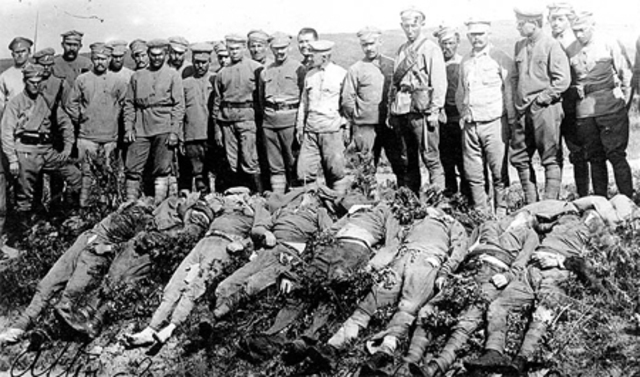 The Russian Civil War begins