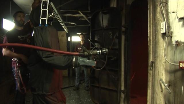 U.S. Navy reveals new fireighting tobot