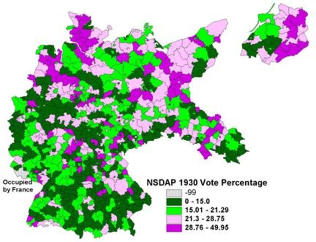 Nazi's reach a political majority in Germany