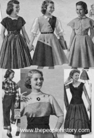 what children/ teens wore
