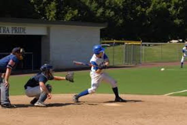 I start playing club baseball