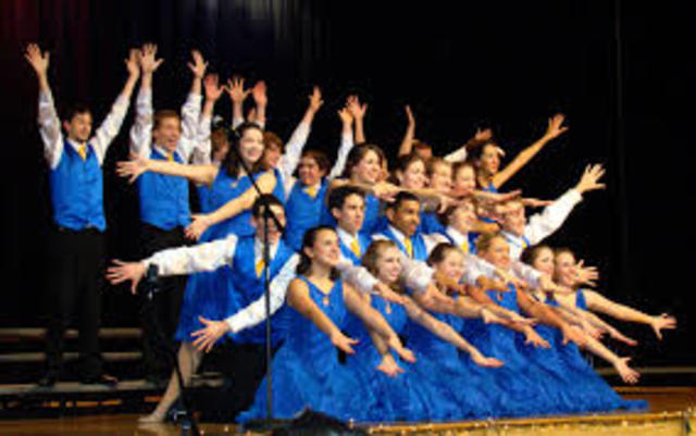 Performed In My First Show Choir Competition