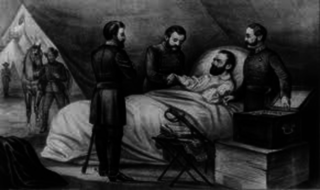 General Stonewall Jackson killed