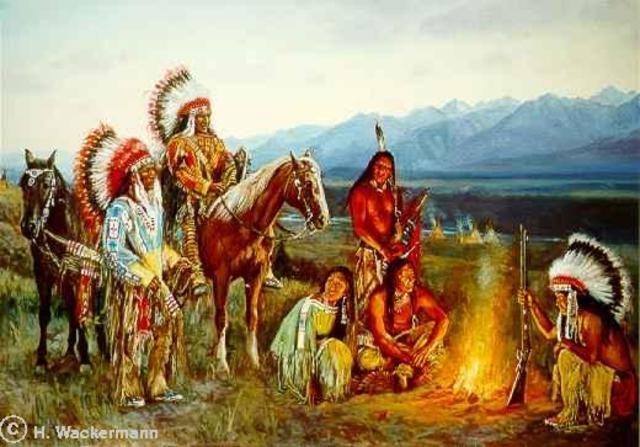 Expedition Is Aided by Members of a Native Tribe