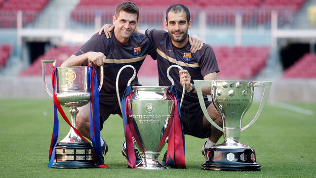 The six trophies