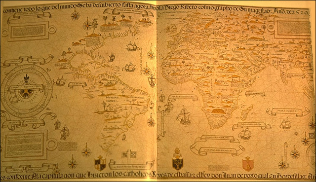 First Scientific World Map