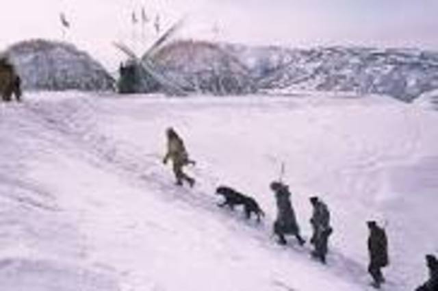 A spot were weather profoundly influences the expedition