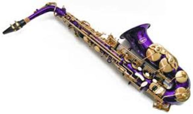 was the frist time i played my saxophone