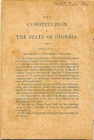 Georgia Ratifies Constitution