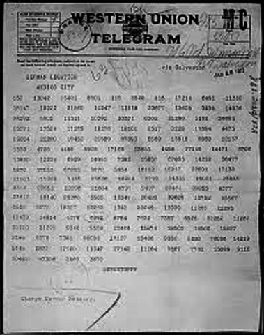 American Newspapers published a Zimmerman Note