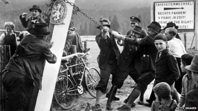 Hitler Demands the Sudetenland from Czechoslovakia