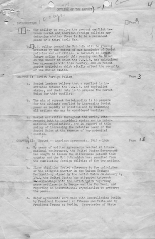 The Clifford-Elsey Report