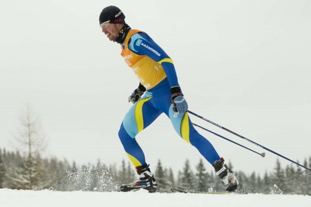 Второе место в мужской эстафете