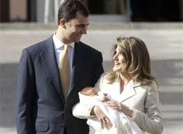 Nace la infanta Leonor.