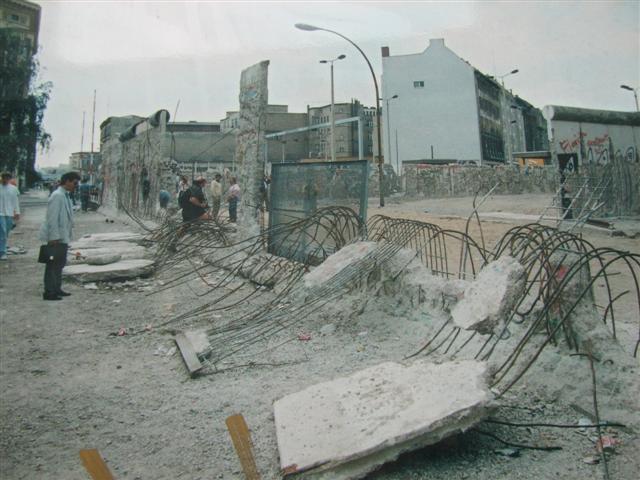 Berlin Wall Demolished