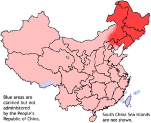 Japan's Army seizes Manchuria, China