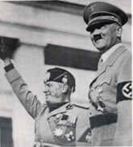 Mussolini takes over Italy's government