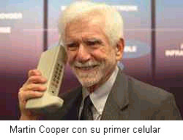 Primer llamada desde un teléfono celular