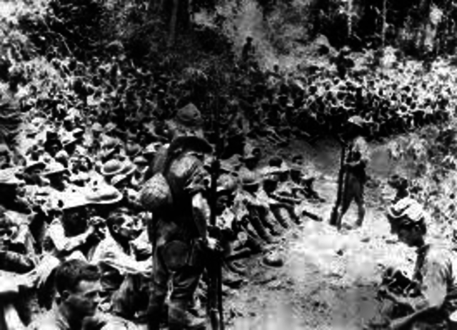 Philippines fall to Japanese – Bataan Death March