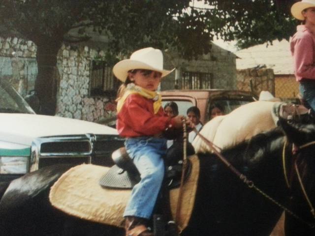 Aprendió a montar