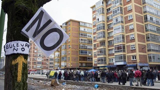 Suspensión definitivas de las obras