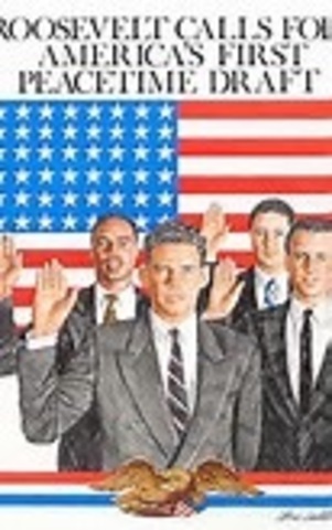 First time Peacetime Draft in US