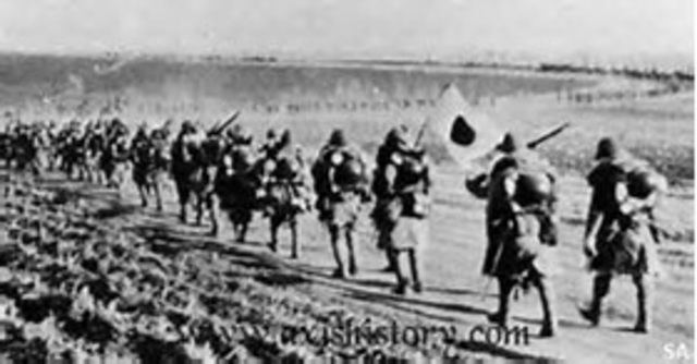 Militarist take control of Japanese government