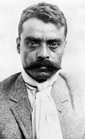 America - Assassination of Emiliano Zapata.