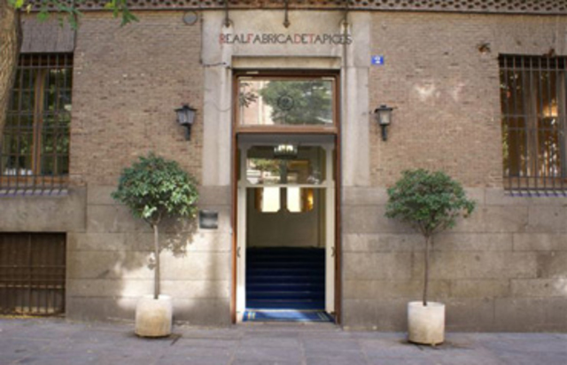 Construcción de la Real F.abrica de Tapices