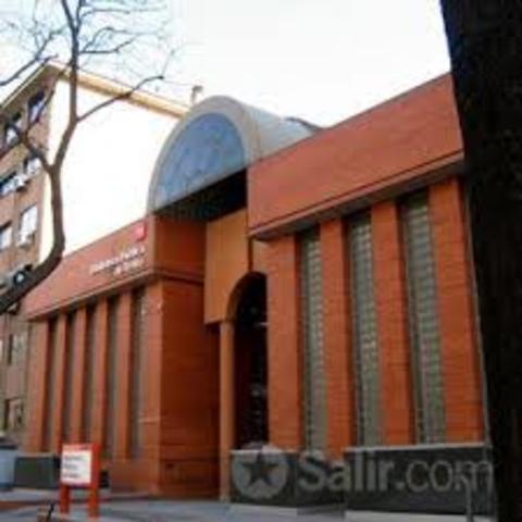 inauguración de la Biblioteca Pública del Parque de El Buen Retiro