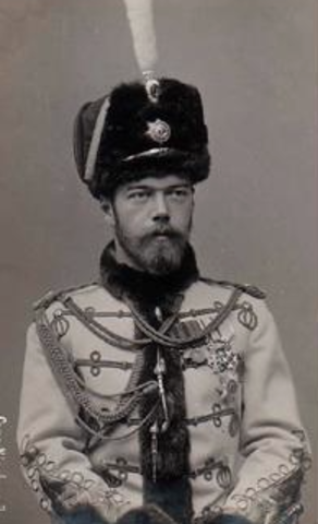Nicholas II Becomes Czar of Russia